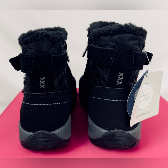 Easy Spirit Womens Elk Suede Cold Weather Shearling Boots Size 9M New wi… - Picture 4 of 13